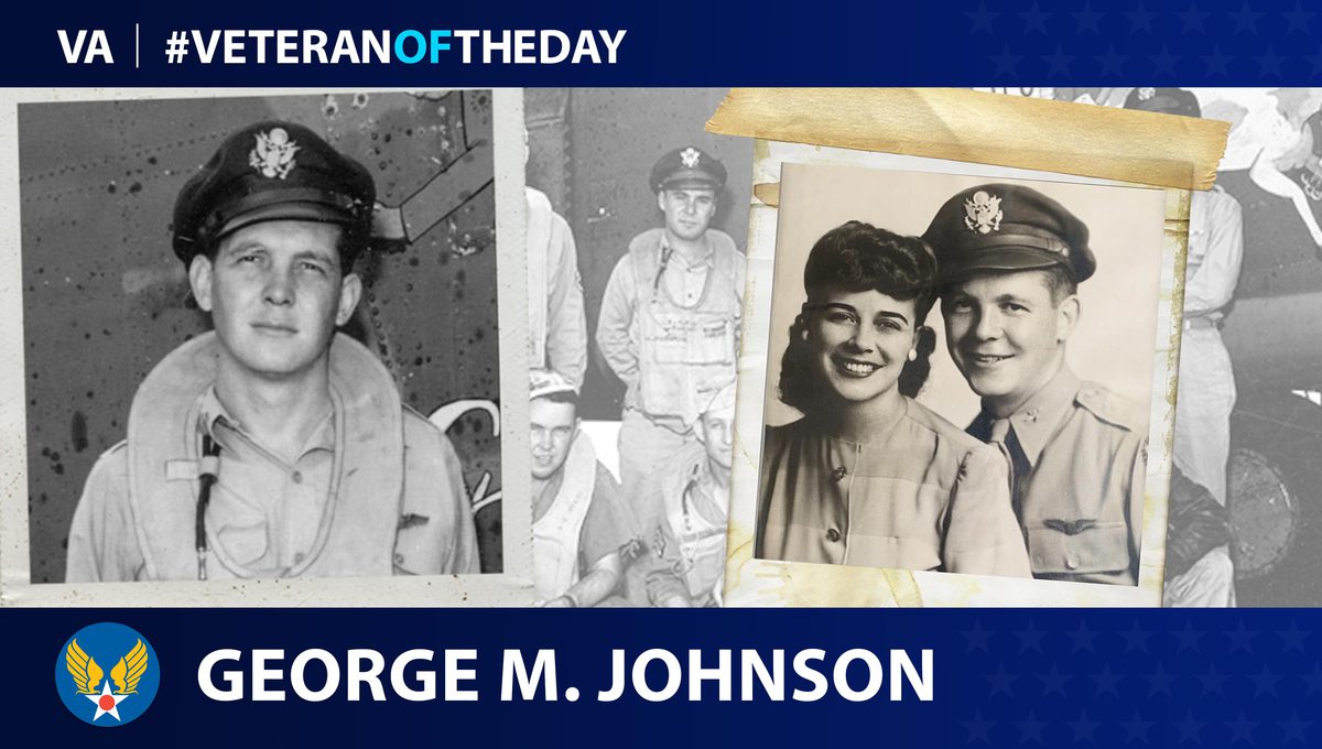 Army Veteran George Johnson is today’s Veteran of the Day.