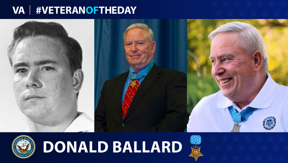 #VeteranOfTheDay Navy, Marine and Army Veteran Donald Ballard