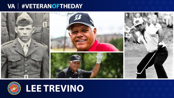 Marine Corps Veteran Lee Trevino is today’s Veteran of the Day.