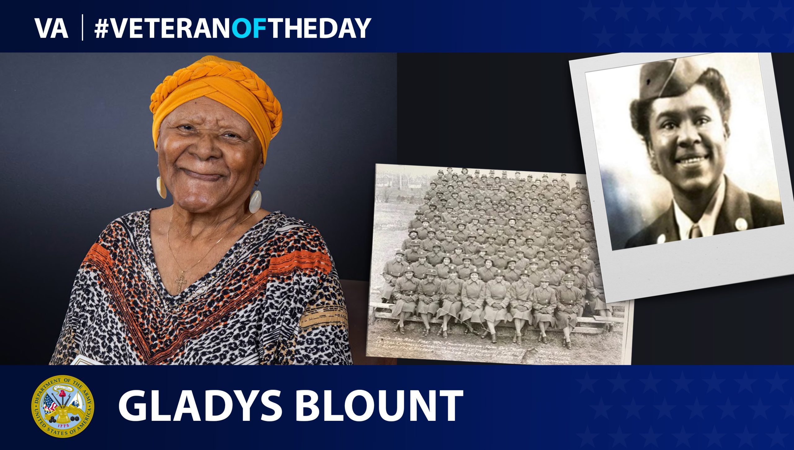 Veteran of the Day...Gladys Blount