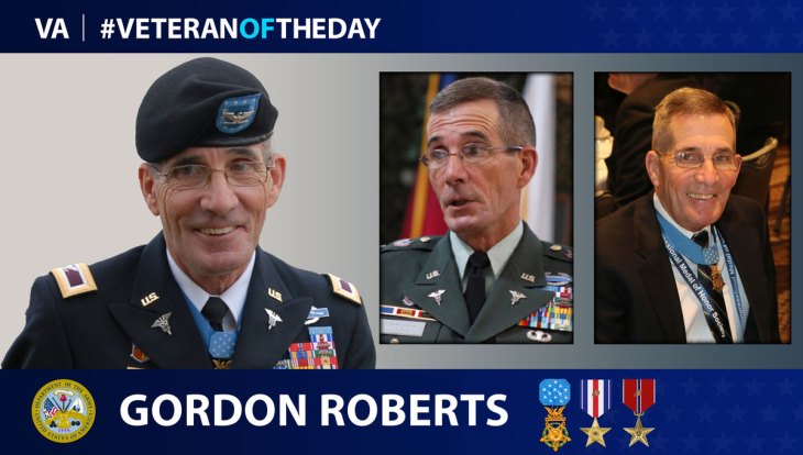 Army Veteran Gordon Roberts is today’s Veteran of the Day.
