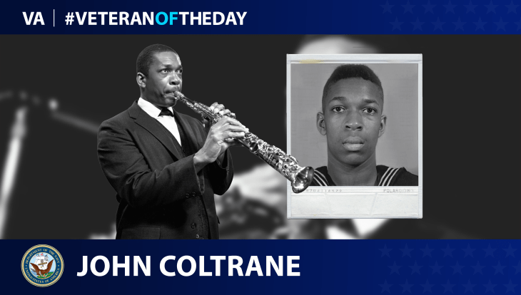 Today’s #VeteranOfTheDay is Navy Veteran John Coltrane. Coltrane served as a seaman in the Navy during World War II and went on to be a prolific jazz player and composer.