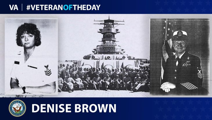 Navy Veteran Denise Brown is today's Veteran of the Day.
