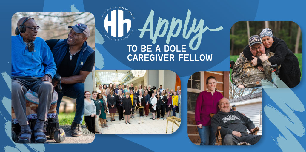 The Elizabeth Dole Foundation is now accepting applications for its Dole Caregiver Fellowship and Untold Story Challenge. Both opportunities give Veteran caregivers and children a voice.