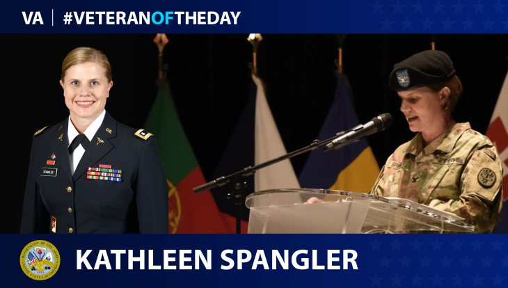 Army Veteran Kathy Spangler is today’s Veteran of the Day.