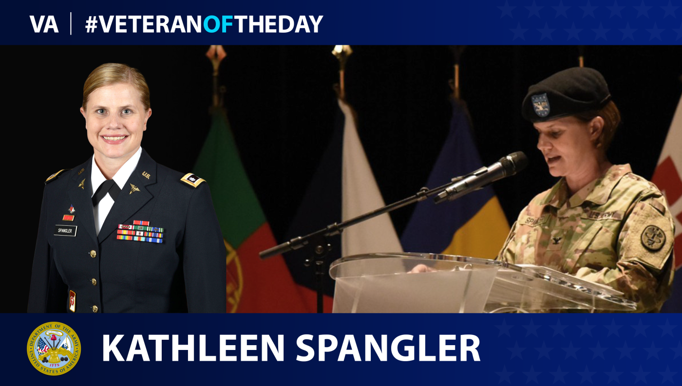 #VeteranOfTheDay Army Veteran Kathy Spangler