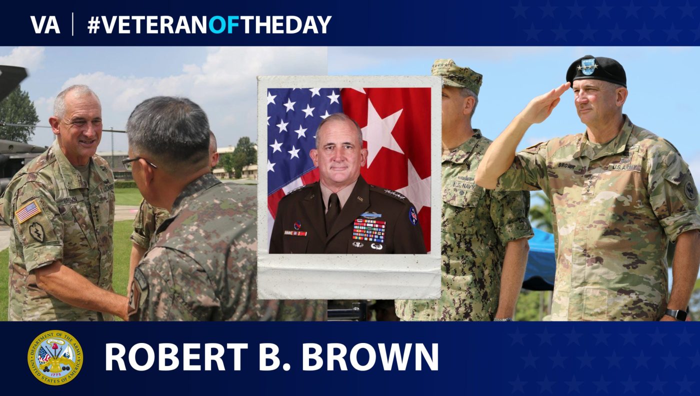 #VeteranOfTheDay Army Veteran Robert B. Brown