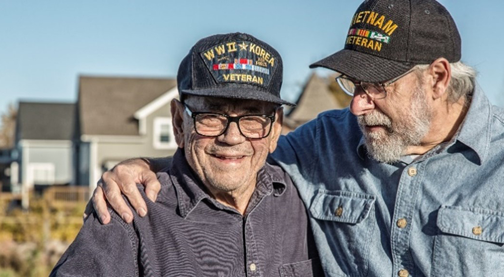 Two Vietnam Veteran friends; Cancer Moonshot