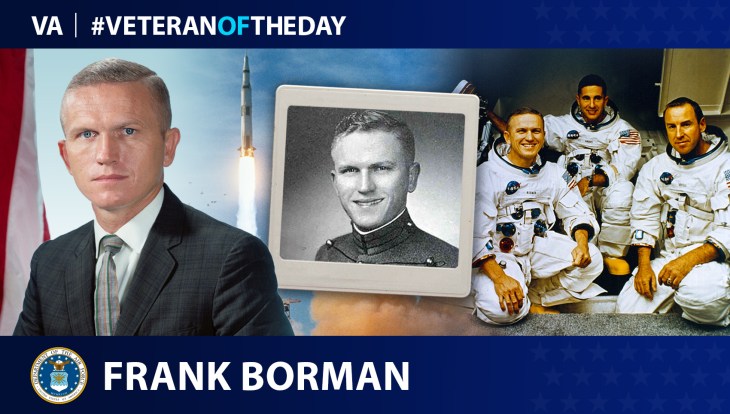 Air Force Veteran Frank Borman is today’s Veteran of the Day