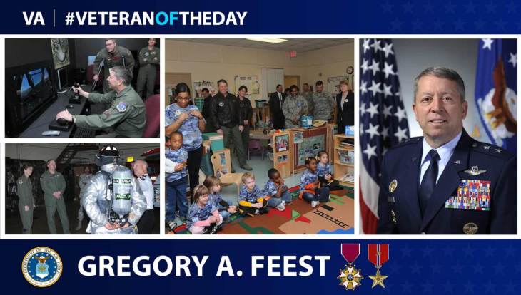 Air Force Veteran Gregory Feest is today’s Veteran of the Day.
