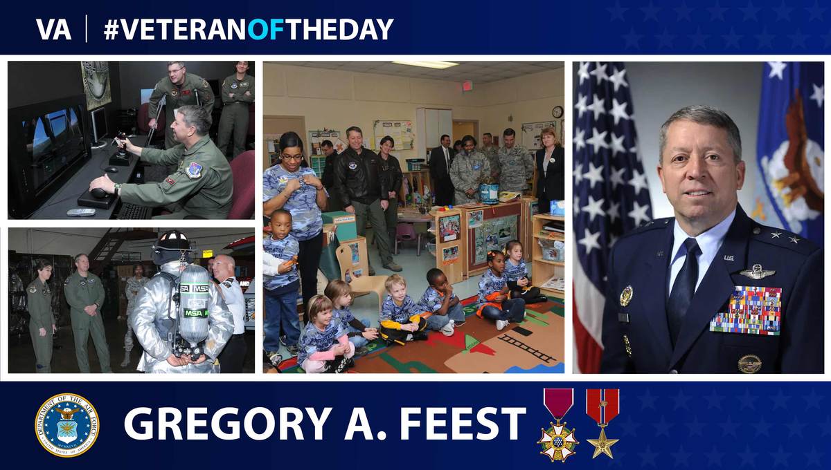 #VeteranOfTheDay Air Force Veteran Gregory Feest