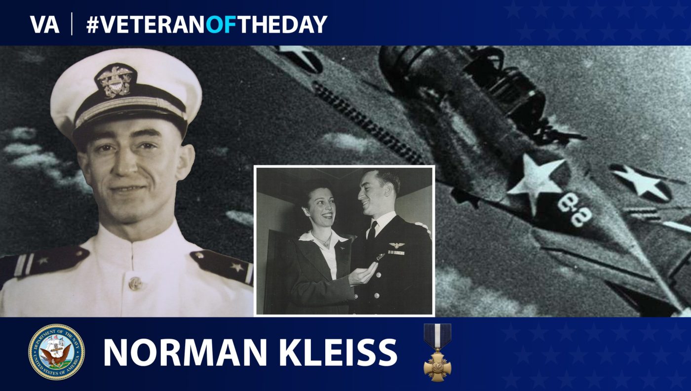 #VeteranOfTheDay Navy Veteran Norman Kleiss