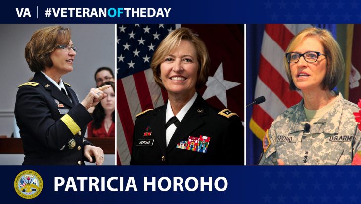 Army Veteran Patricia Horoho is today’s Veteran of the Day.