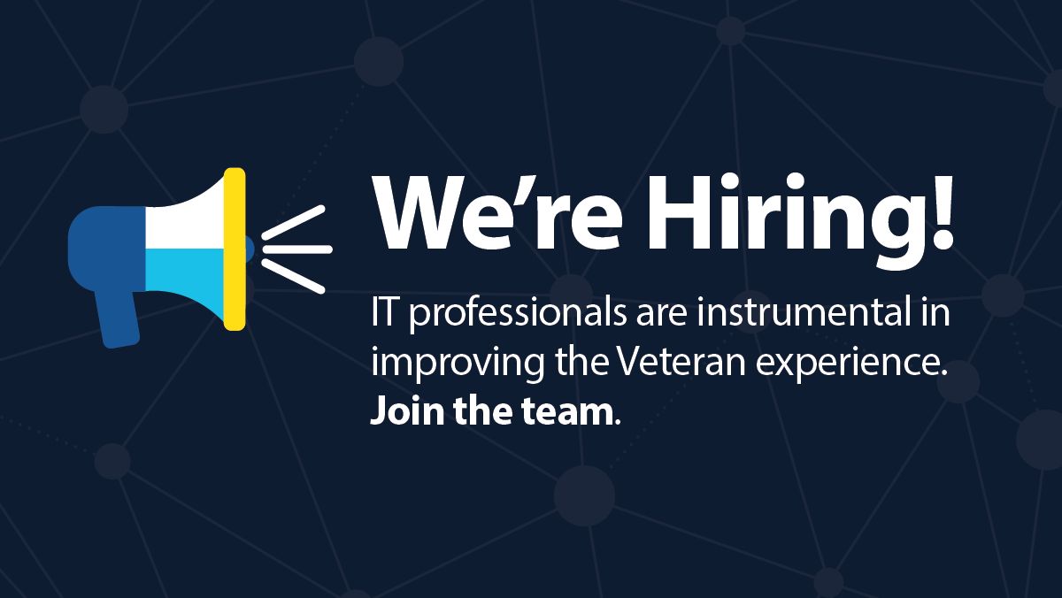 VA is hiring information technology positions