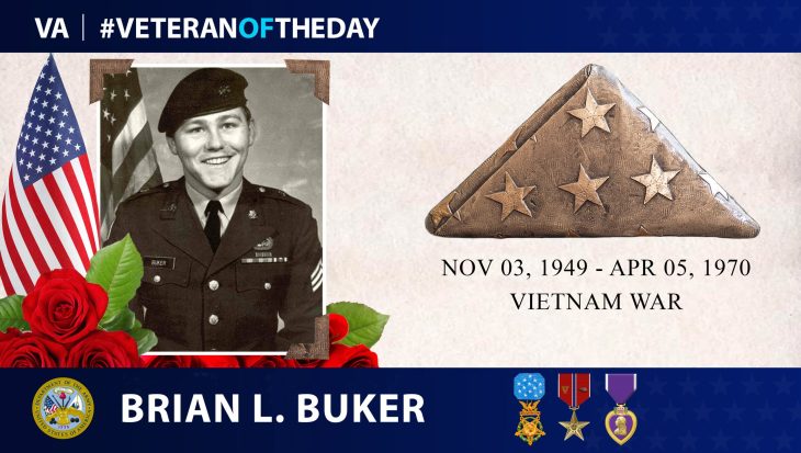 Army Veteran Brian L. Buker is today’s Veteran of the Day.