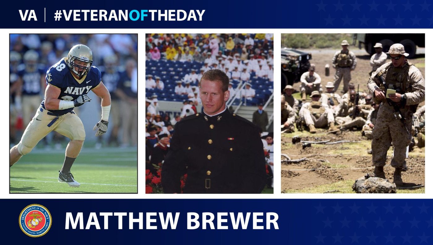 #VeteranOfTheDay Marine Corps Veteran Matthew Brewer
