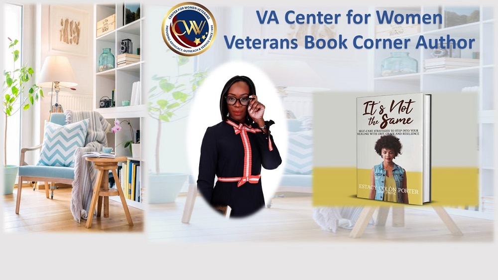 VA Woman Veteran Author Dr. Estacy Colon Porter