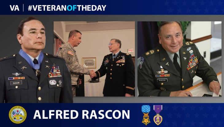 Army Veteran Alfred Rascon is today’s Veteran of the Day.