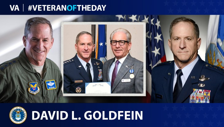 Air Force Veteran David Goldfein is today’s Veteran of the Day