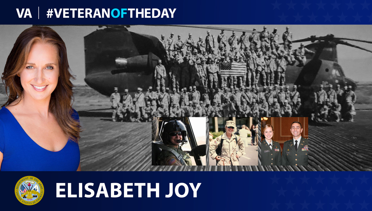 Army Veteran Elisabeth Joy Collura is today’s Veteran of the Day.