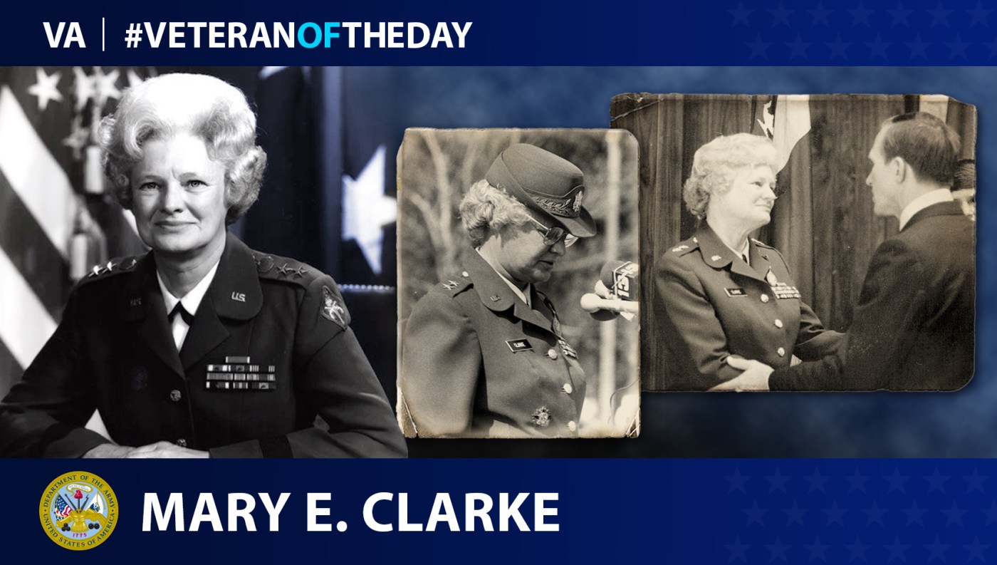 #VeteranOfTheDay Army Veteran Mary Clarke