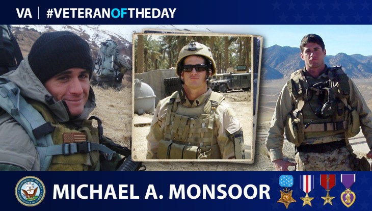 Navy Veteran Michael Monsoor is today’s Veteran of the Day.