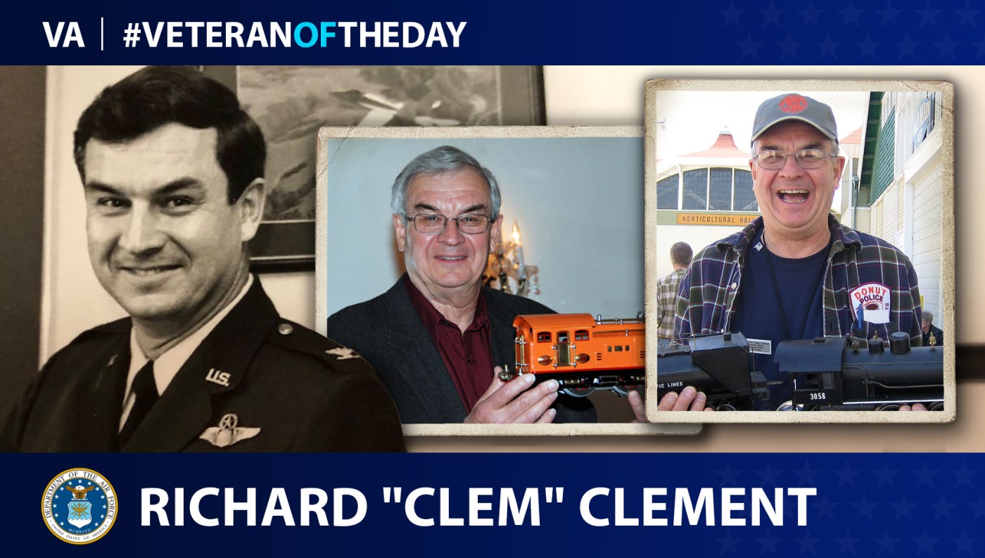 #VeteranOfTheDay Air Force Veteran Richard “Clem” Clement