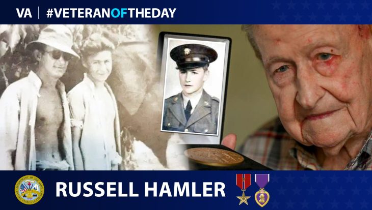 Army Veteran Russell Hamler is today’s Veteran of the Day.