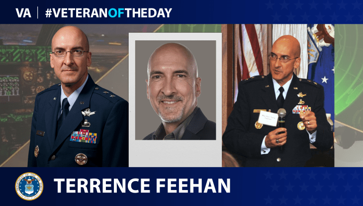 Air Force Veteran Terrence “Terry” Feehan is today’s Veteran of the Day