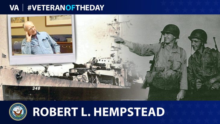 Navy Veteran Robert L. Hempstead is today’s Veteran of the Day.