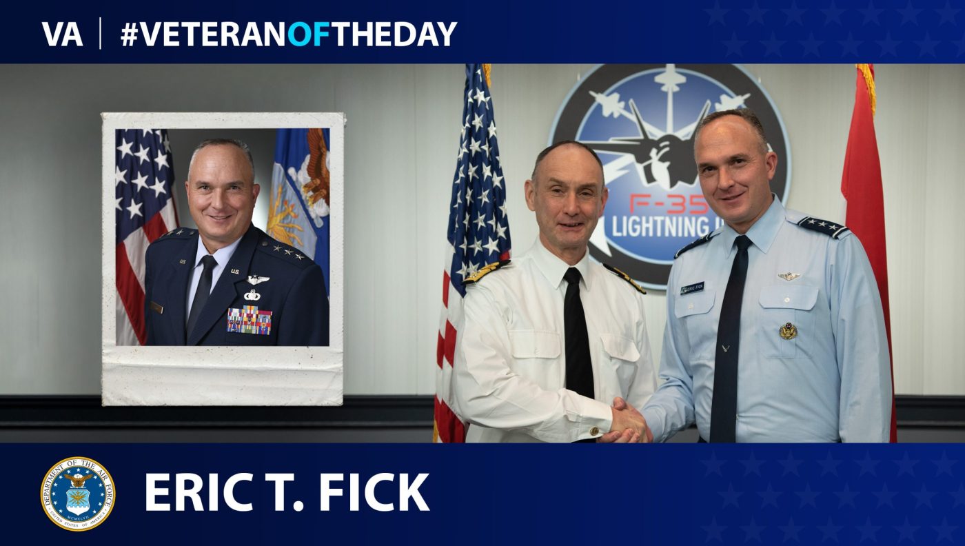 Air Force Veteran Eric Fick is today’s Veteran of the Day.