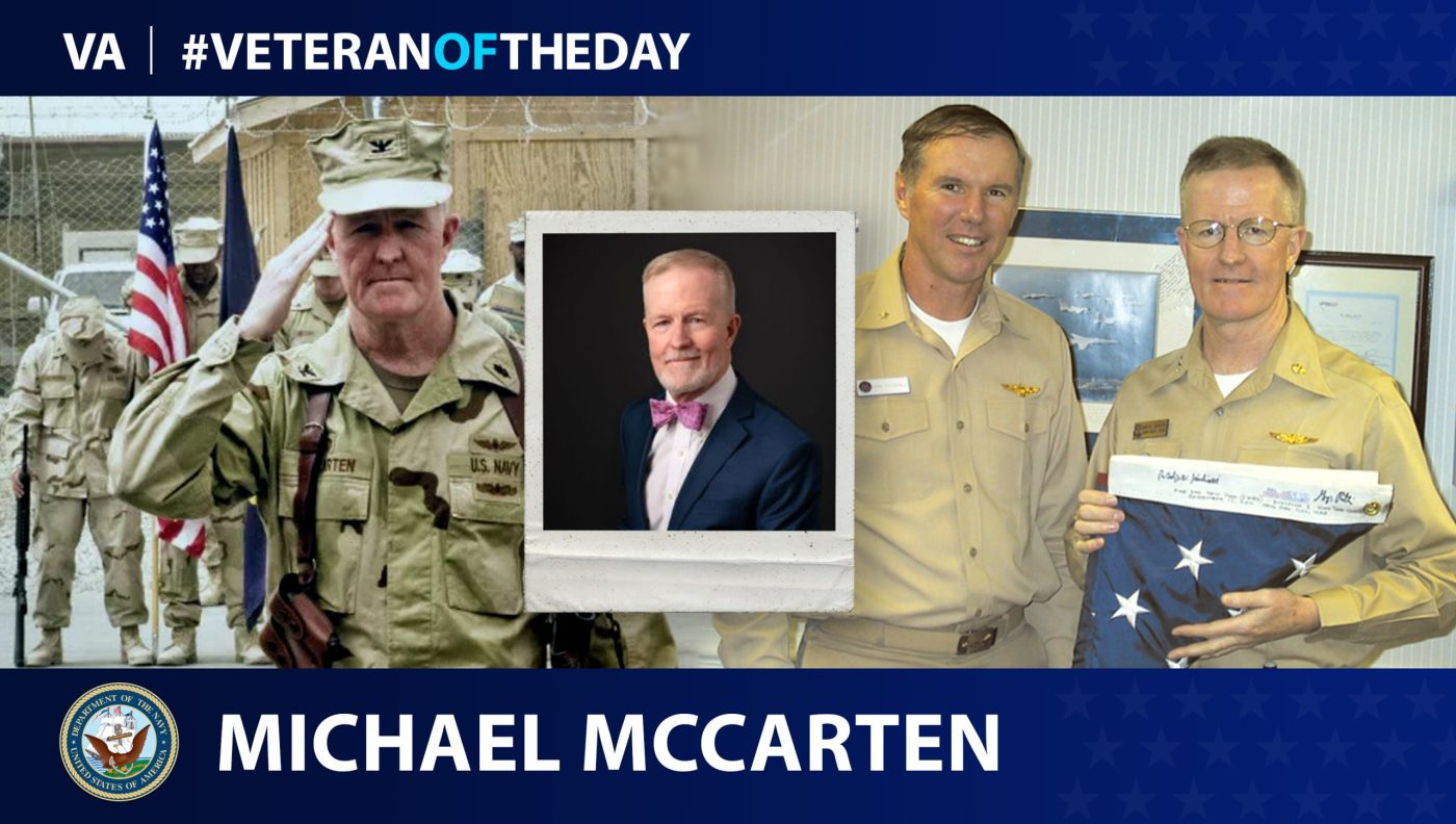 #VeteranOfTheDay Navy Veteran Michael McCarten