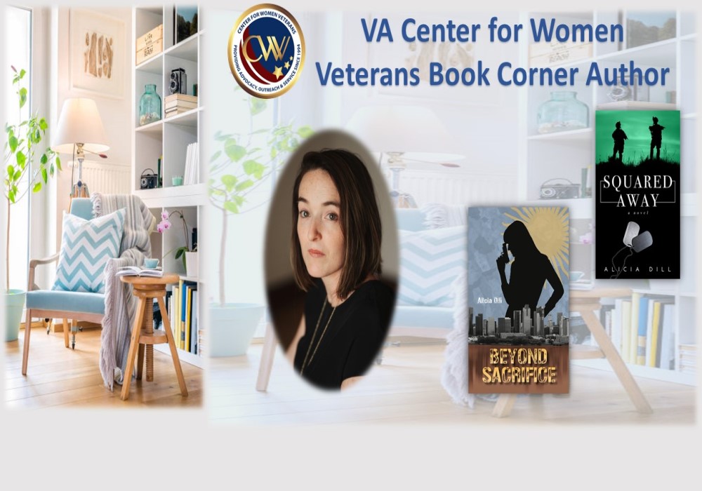 VA Woman Veteran Author Alicia Dill