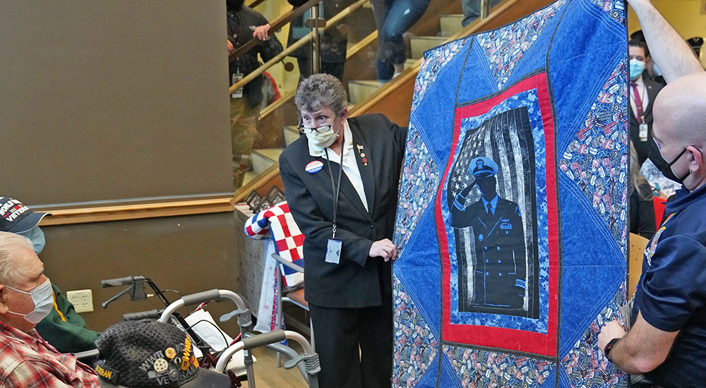“Freedom Quilts” honor legacy of WWII Veterans