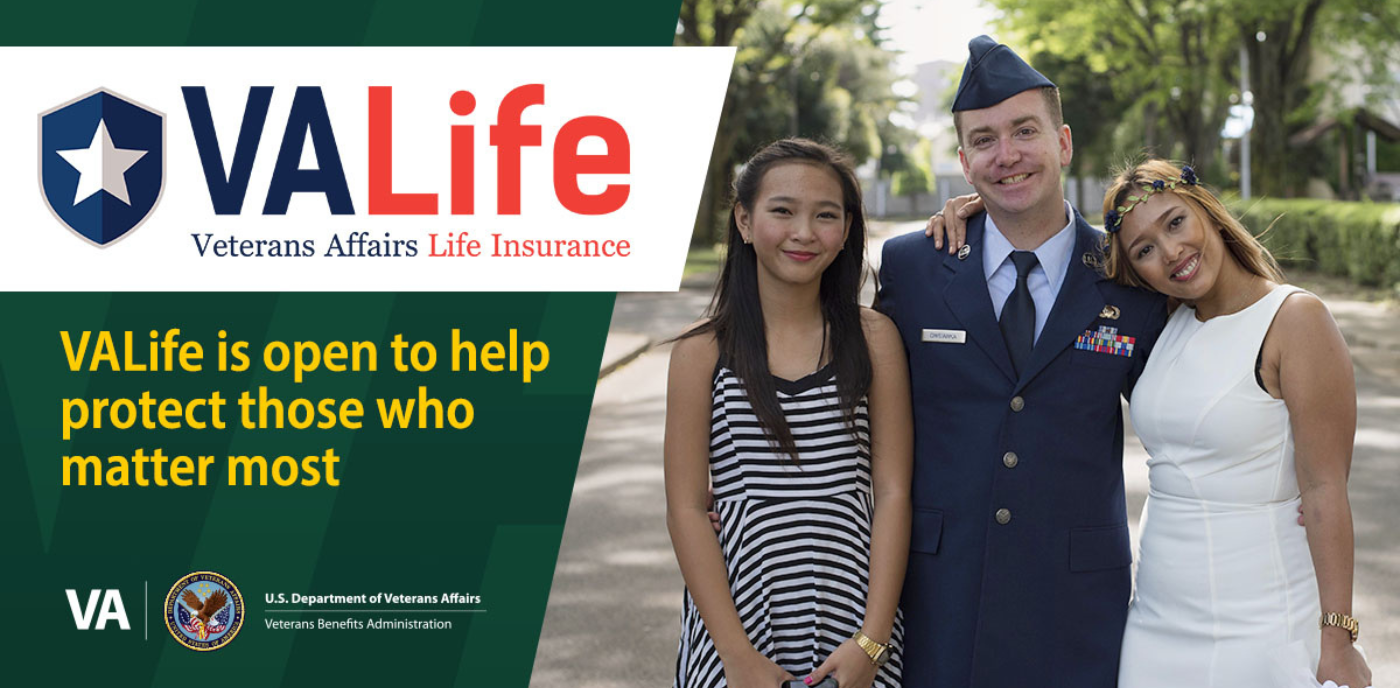 The Veterans Affairs Life Insurance (VALife) application is here