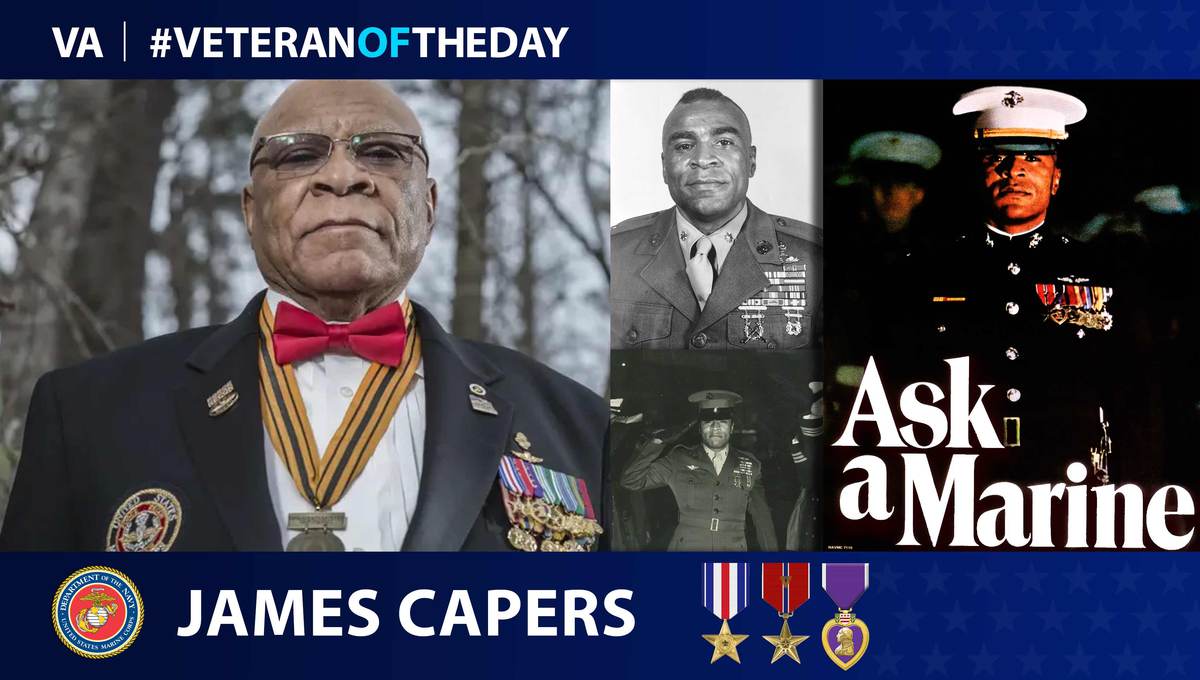 #VeteranOfTheDay Marine Veteran James Capers