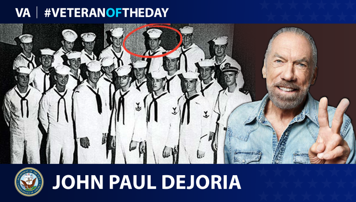 Navy Veteran John Paul DeJoria is today’s Veteran of the Day.