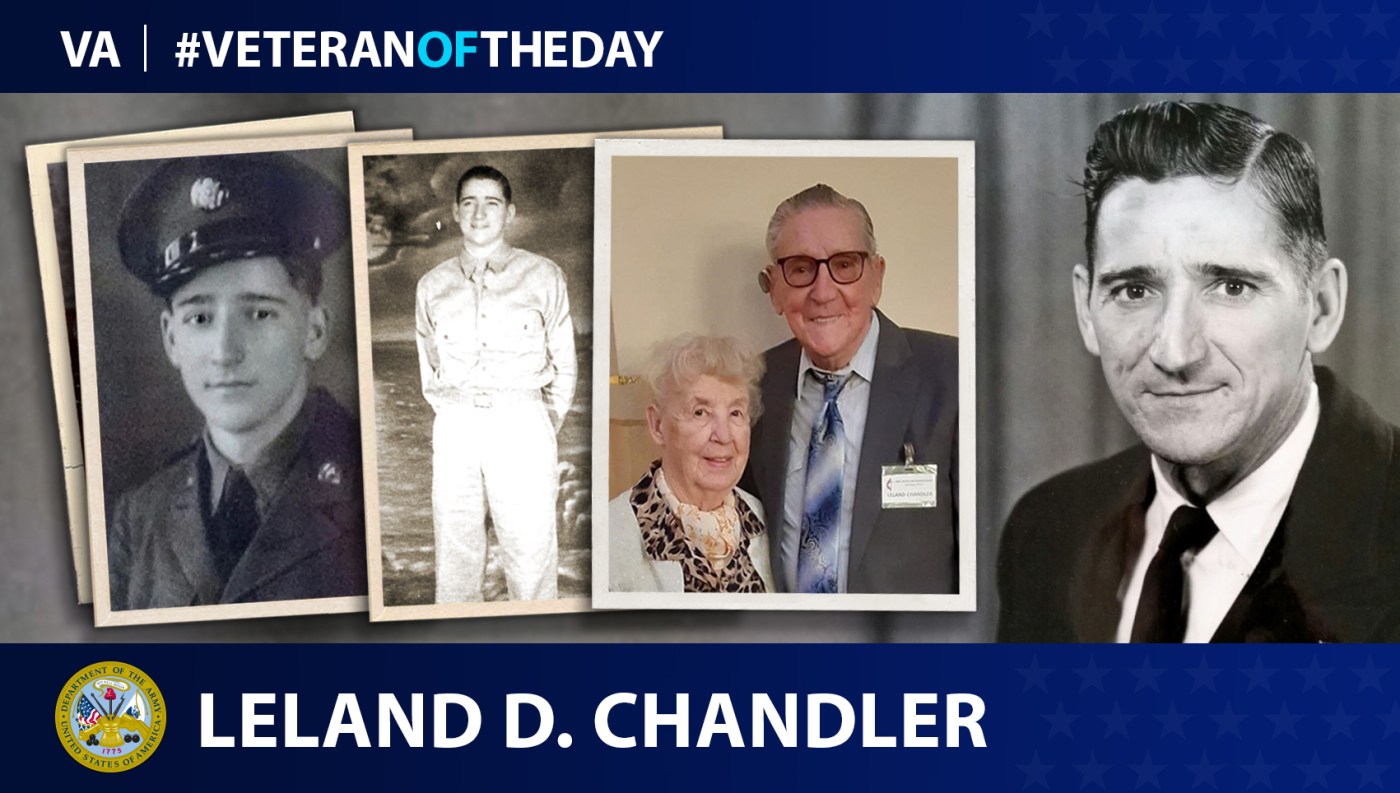 #VeteranOfTheDay Army Veteran Leland Chandler