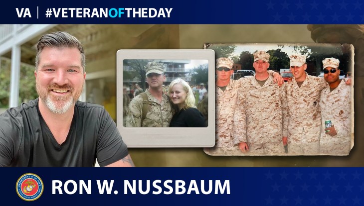 Marine Corps Veteran Ron Nussbaum is today’s Veteran of the Day.