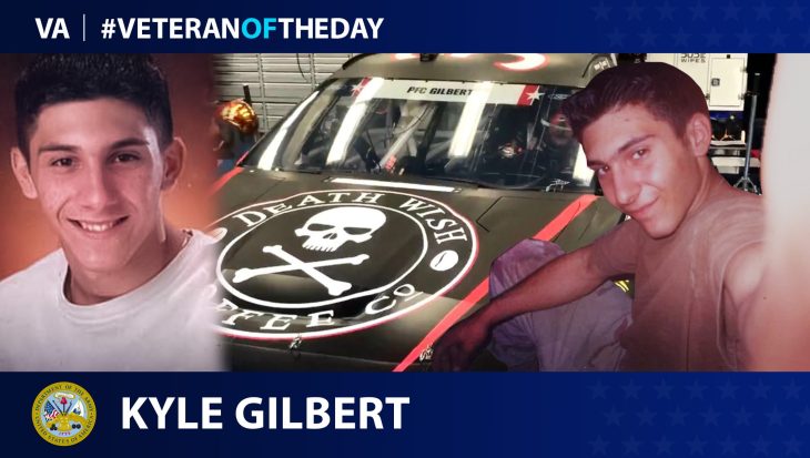 Army Veteran Kyle Gilbert is today’s Veteran of the Day.