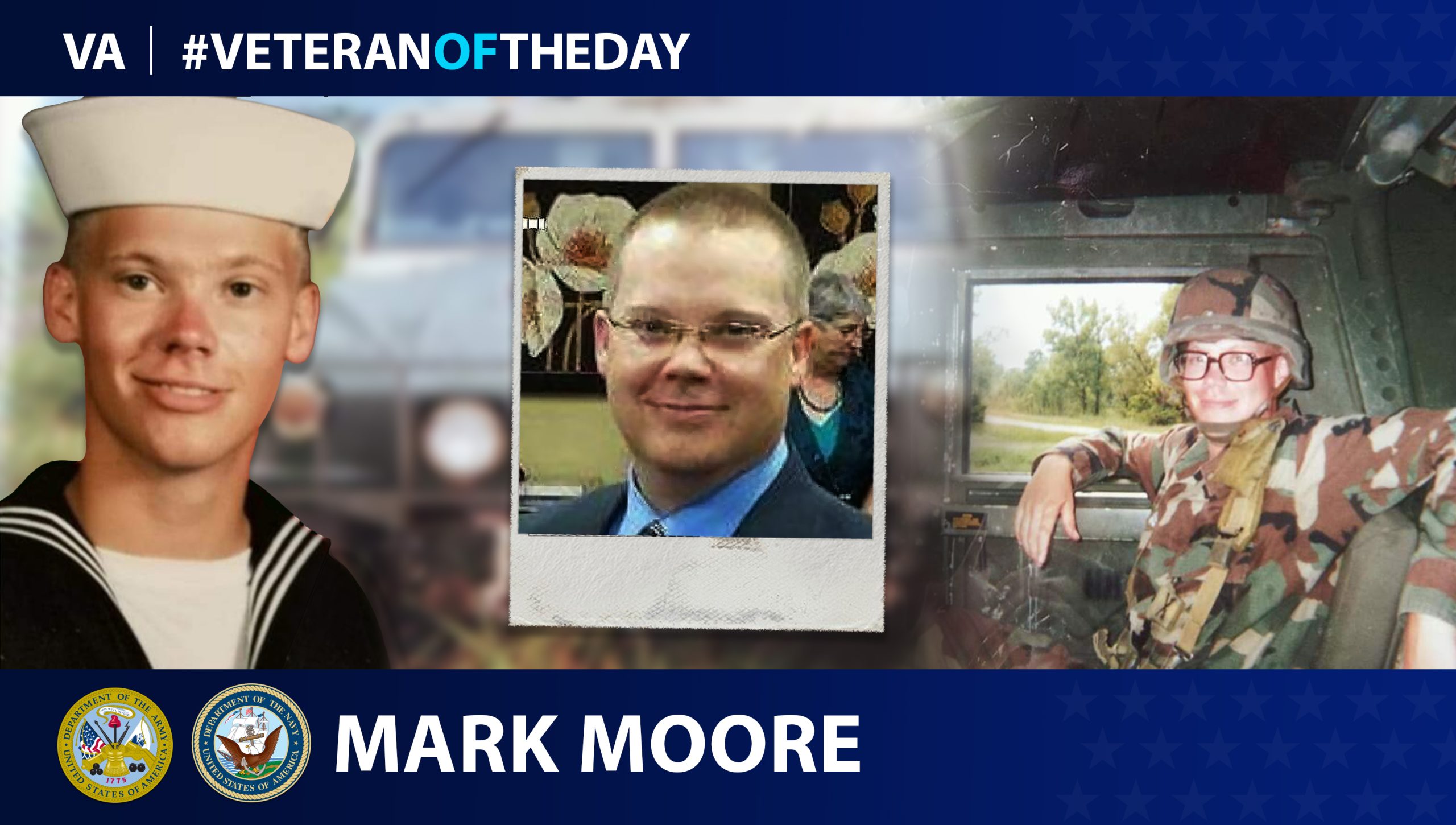 Read #VeteranOfTheDay Navy and Army Veteran Mark Moore