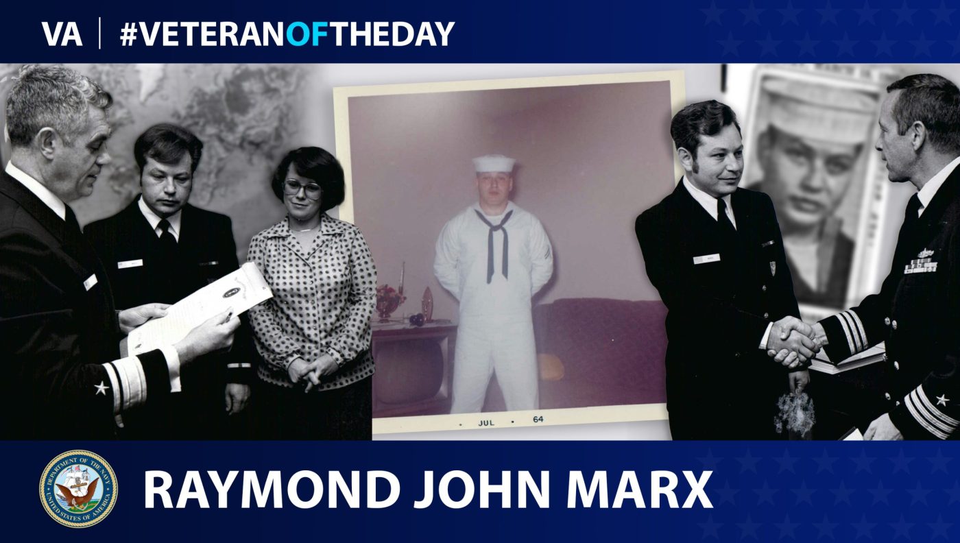 #VeteranOfTheDay Navy Veteran Raymond Marx