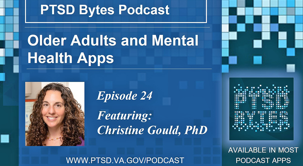 PTSD Bytes: Older adults and mental health apps
