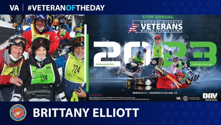 Marine Corps Veteran Brittany Elliott is today’s Veteran of the Day.