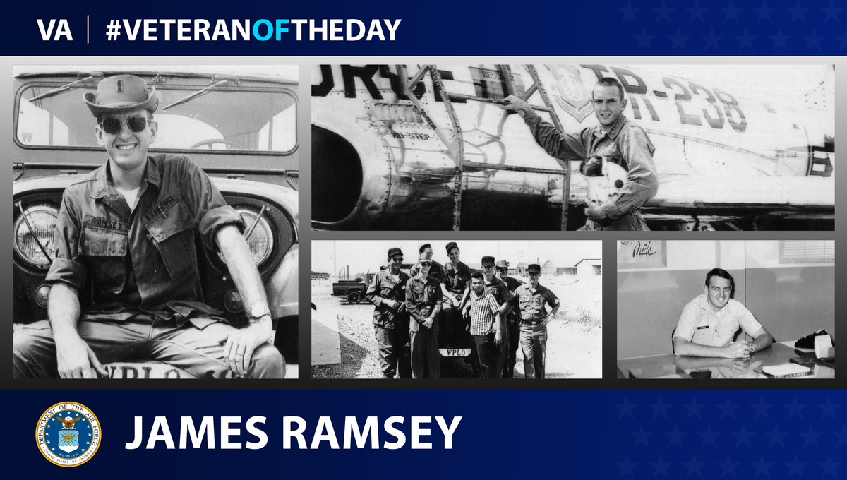 #VeteranOfTheDay Air Force Veteran James Ramsey