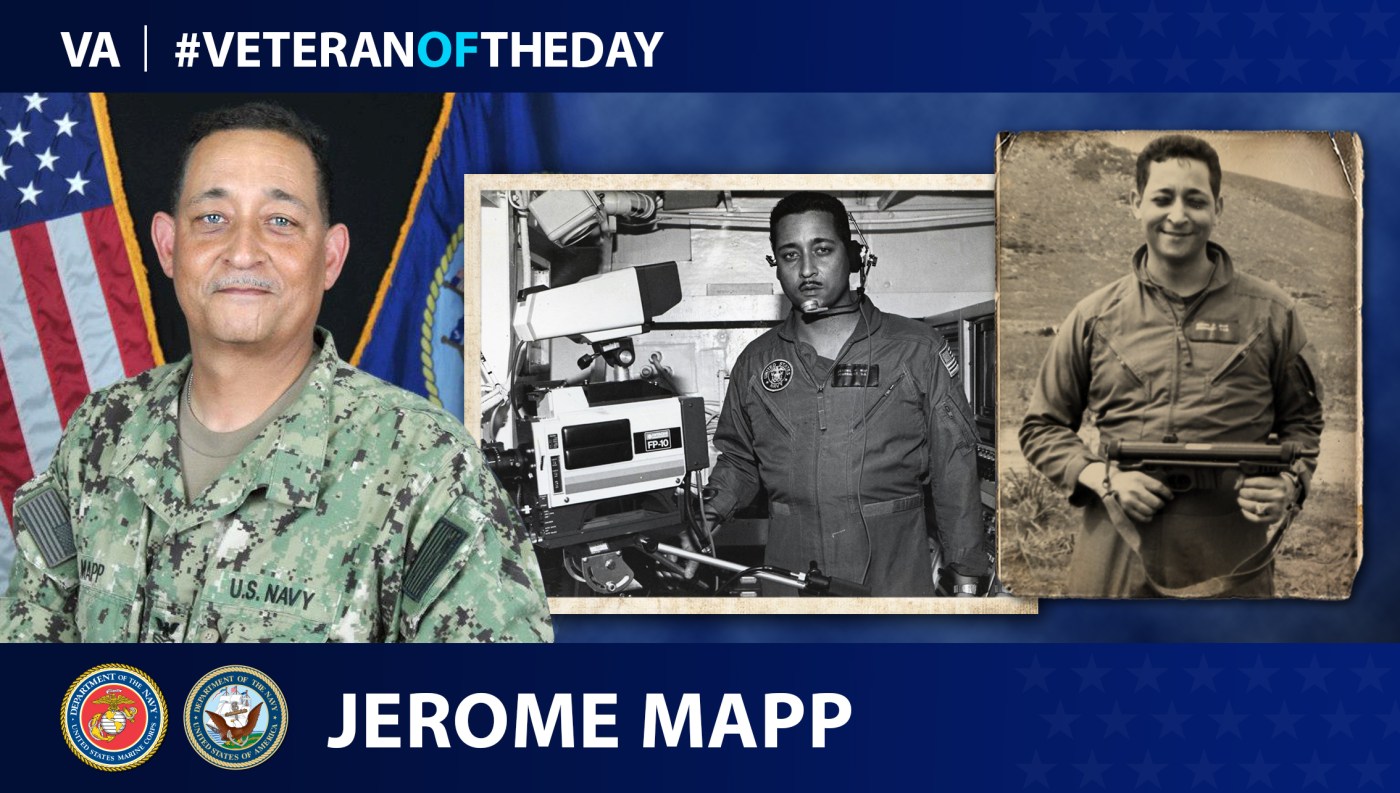 #VeteranOfTheDay Navy Veteran Jerome Mapp