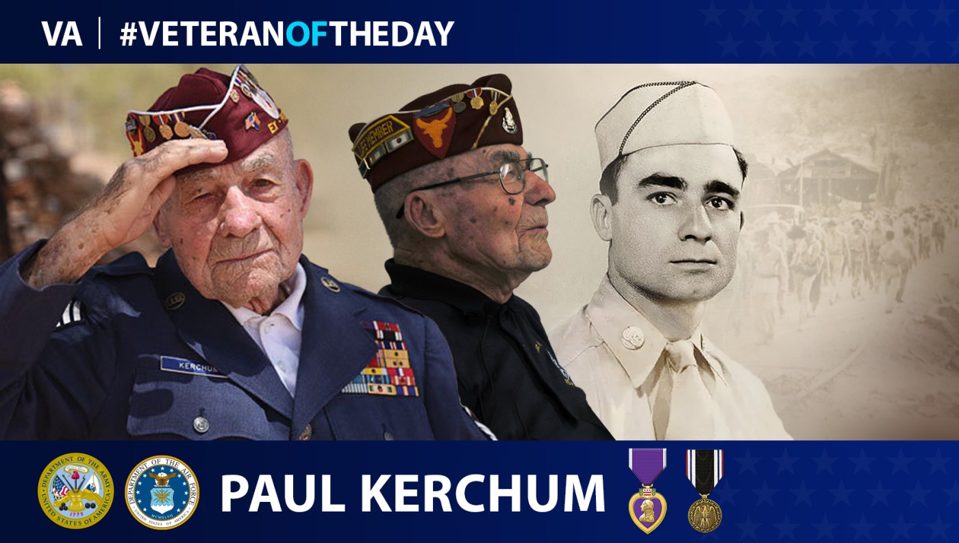 #VeteranOfTheDay Army and Air Force Veteran Paul Kerchum