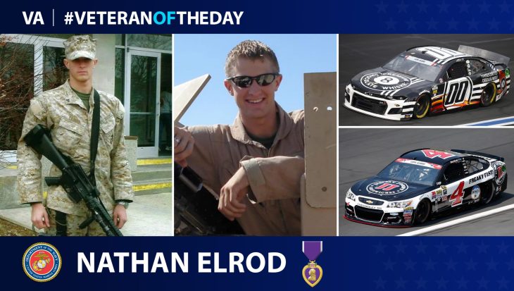 Marine Veteran Nathan Ross Elrod is today’s Veteran of the Day.