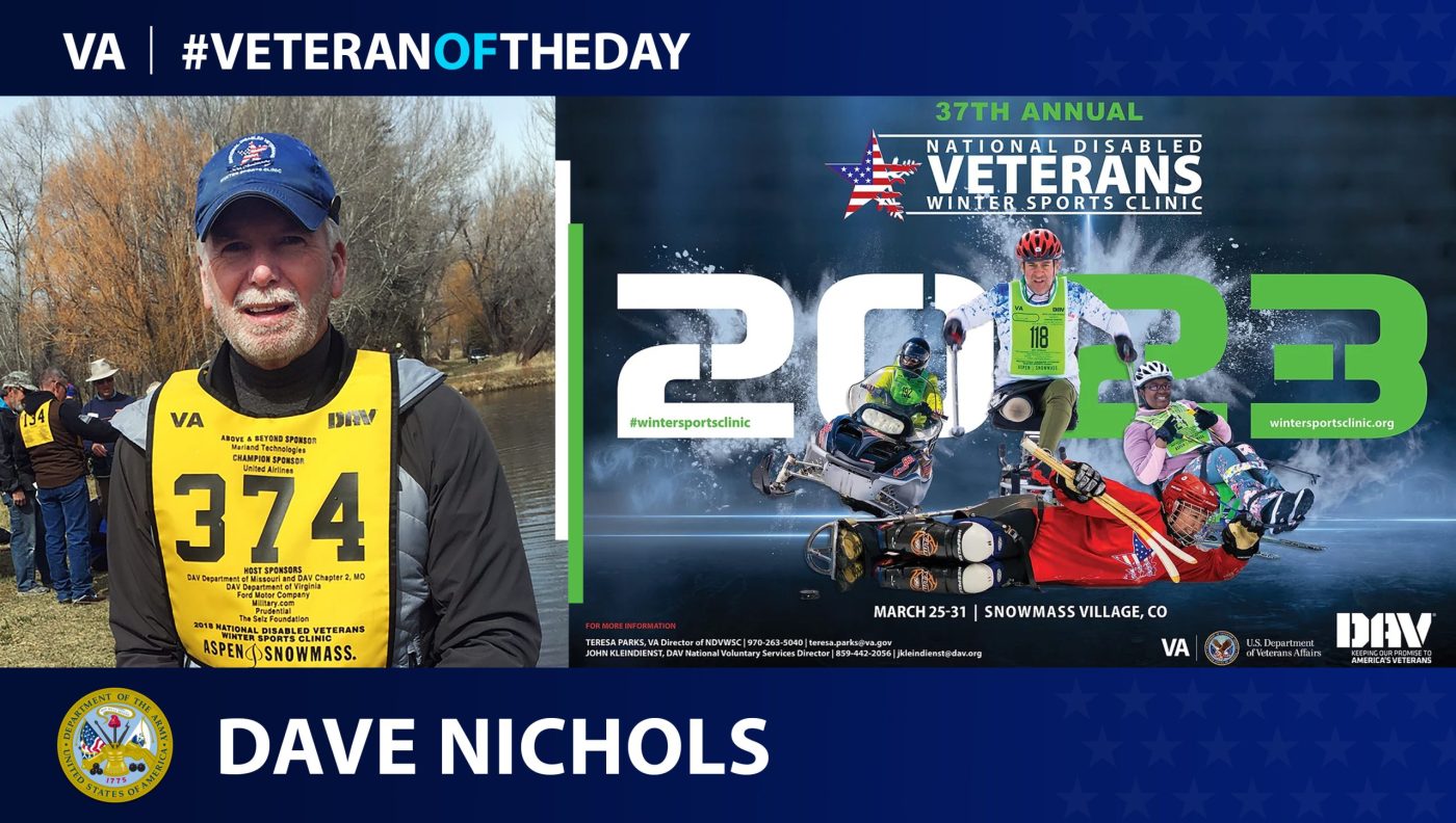 VeteranOfTheDay Army Veteran Dave Nichols