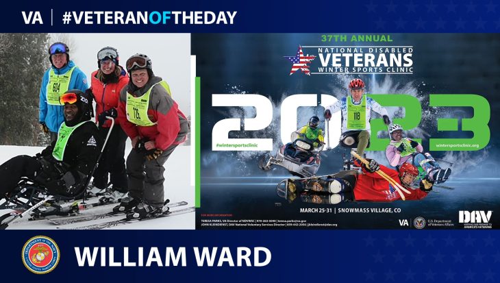 Marine Veteran William Ward is today’s Veteran of the Day.